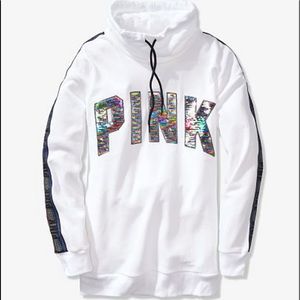VS PINK BLING PULLOVER MM